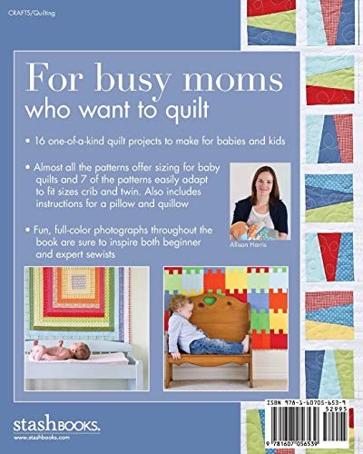 Growing Up Modern: 16 Quilt Projects for Babies & Kids — back cover