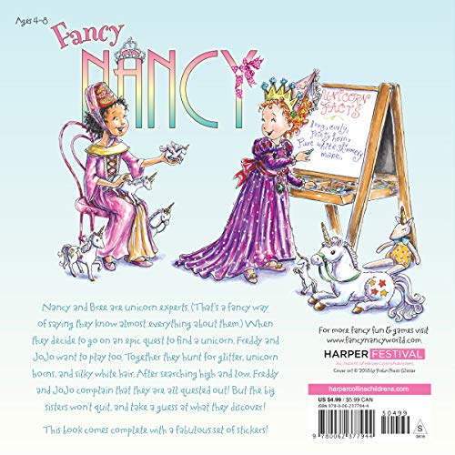 Fancy Nancy and the Quest for the Unicorn: A Magical Story About Unicorns and Perseverance for Kids (Ages 4-8)