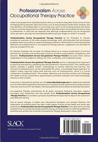 Professionalism Across Occupational Therapy Practice