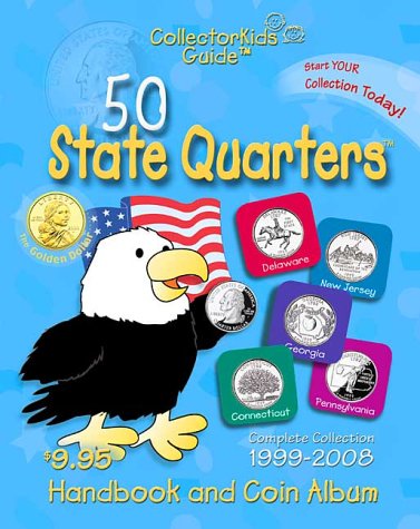 50 State Quarters CollectorKids Guide Handbook and Coin Albu