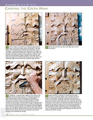 Wood Spirits and Green Men: A Design Sourcebook for Woodcarvers and Other Artists (Fox Chapel Publishing) 40 Ready-to-Use Patterns, Step-by-Step Tutorials, the Symbols' History, & a Stunning Gallery