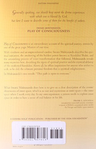 Play of Consciousness: A Spiritual Autobiography by Muktanan