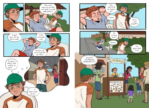 The Lemonade War Graphic Novel: A Full-Color Story About Sibling Rivalry, Summer Business, and Humor for Children (Ages 8-12)