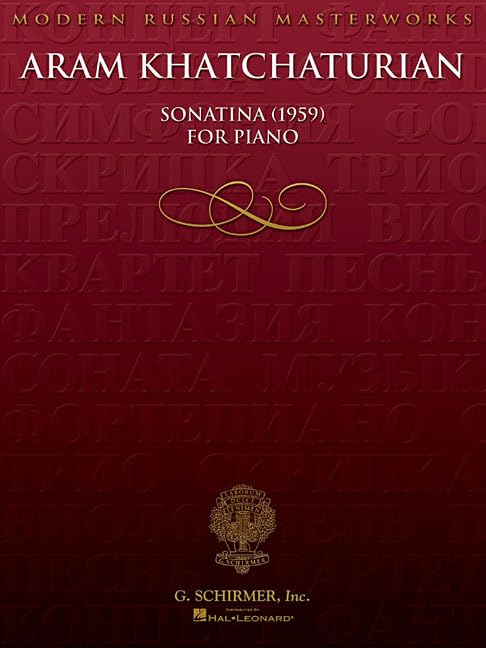 Sonatina (1959): Piano Solo (Modern Russian Masterworks)