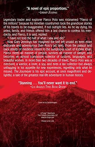 The Journeyer — back cover