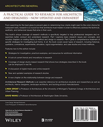 Architectural Research Methods by Groat, Linda N.