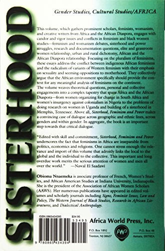 Sisterhood, Feminisms and Power in Africa: From Africa to the Diaspora