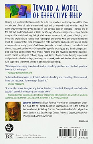 Helping: How to Offer, Give, and Receive Help — back cover