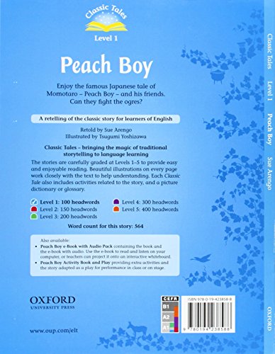 Classic Tales Level 1 Peach Boy