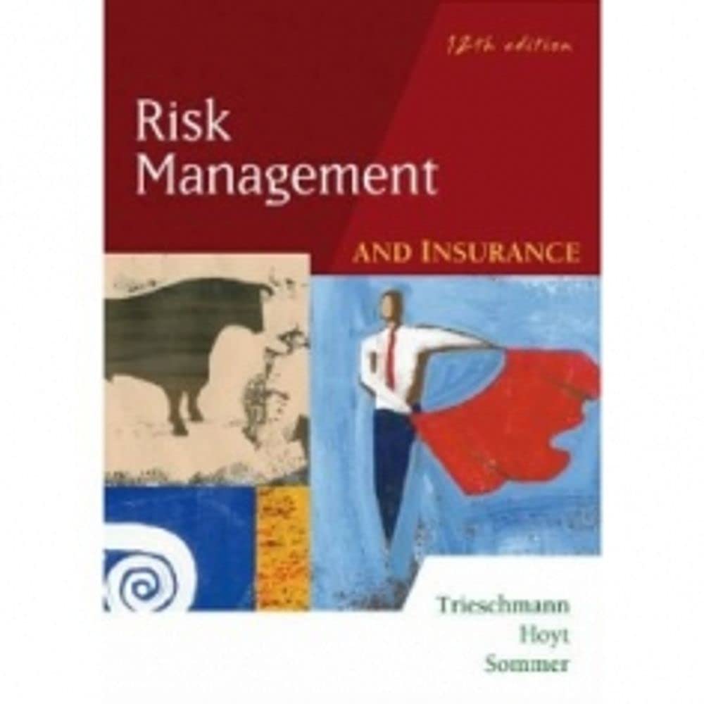 RISK MANAGEMENT AND INSURANCE