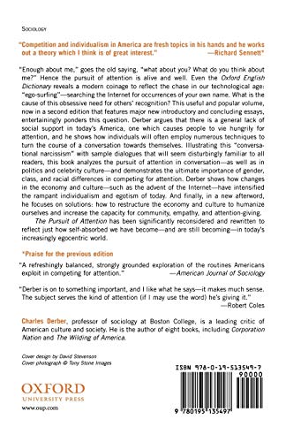 The Pursuit of Attention: Power and Ego in Everyday Life