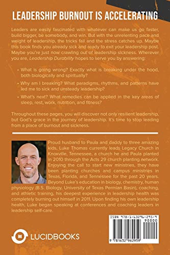 Leadership Durability: The Definitive Guide to Overcoming Burnout and Building Resiliency
