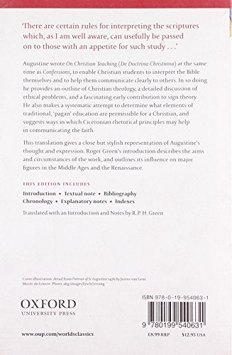 On Christian Teaching (Oxford World's Classics) by Augustine