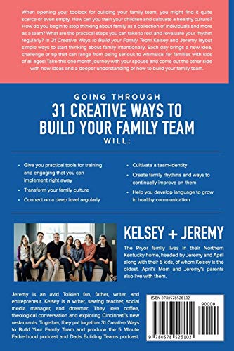 31 Creative Ways to Build Your Family Team: Practical Everyday Tools That Will Make an Immediate Difference
