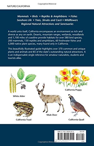 The Nature of California: An Introduction to Familiar Plants, Animals & Outstanding Natural Attractions (Waterford Press Field Guide) — back cover