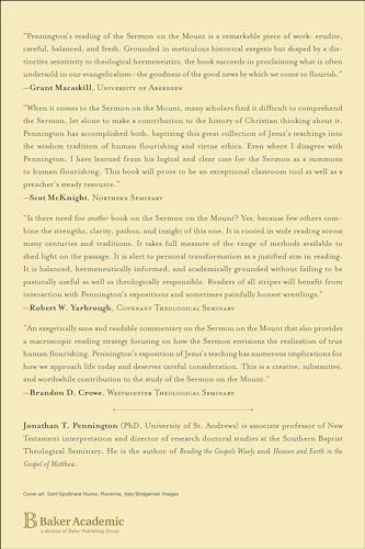 The Sermon on the Mount and Human Flourishing: A Theological Commentary