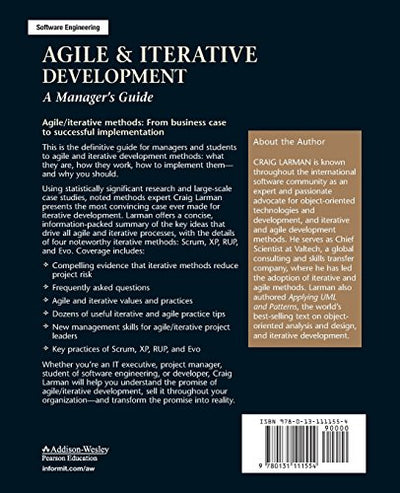 Agile and Iterative Development: A Manager's Guide