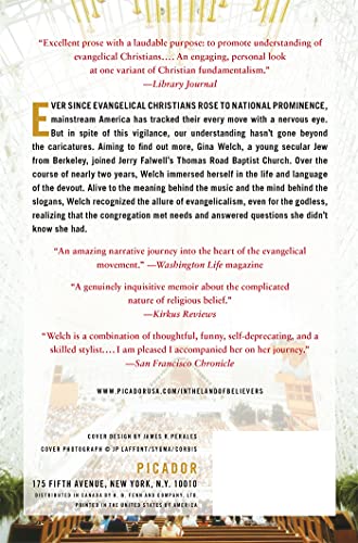 In the Land of Believers: An Outsider's Extraordinary Journey into the Heart of the Evangelical Church