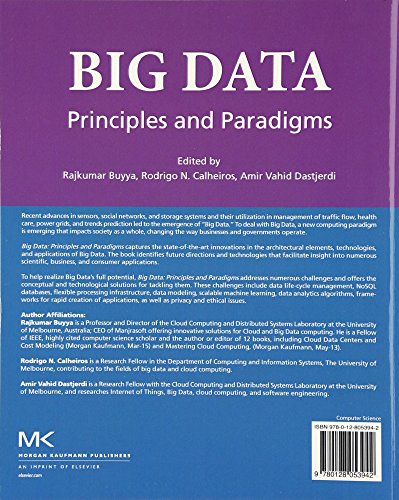 Big Data: Principles and Paradigms