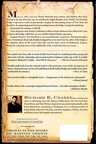 Suspension (Tom Braddock Series, 1)