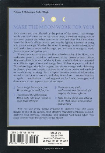 Moon Magick: Myth & Magic, Crafts & Recipes, Rituals & Spells (Llewellyn's Practical Magick)