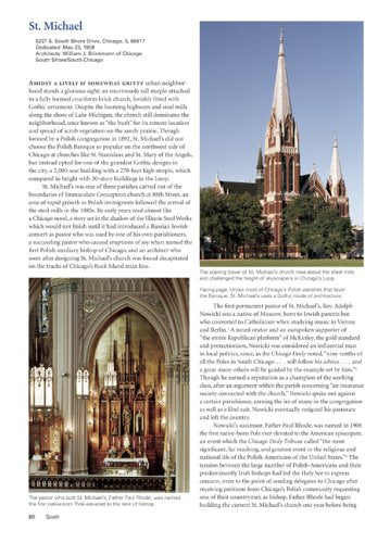 Heavenly City: The Architectural Tradition of Catholic Chicago