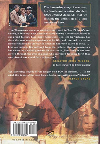 Glory Denied: The Saga of Jim Thompson, America's Longest-He