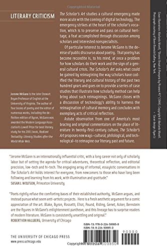 The Scholar's Art: Literary Studies in a Managed World