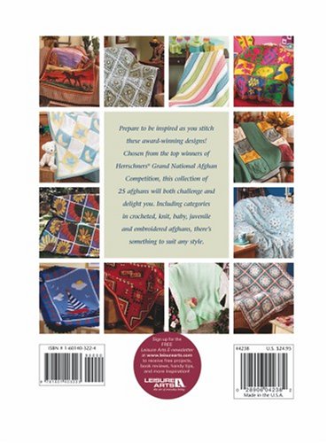More Herrschners Blue-Ribbon Afghans (Leisure Arts #4238) — back cover