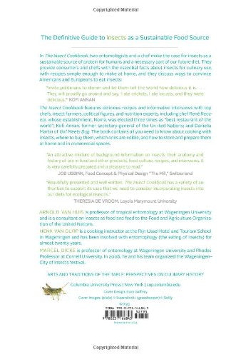 The Insect Cookbook: Food for a Sustainable Planet (Arts and Traditions of the Table: Perspectives on Culinary History)