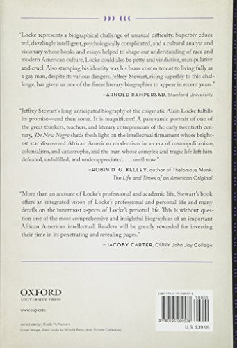 The New Negro: The Life of Alain Locke by Stewart, Jeffrey C