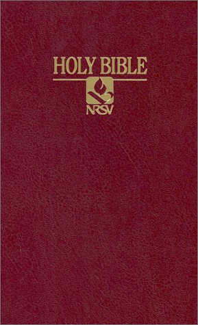 Holy Bible New Revised Standard Version Bible: Burgundy Leather