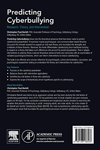 Predicting Cyberbullying: Research, Theory, and Intervention