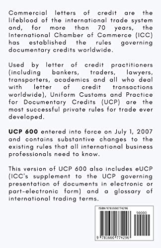 UCP 600: Uniform Customs and Practice for Documentary Credits