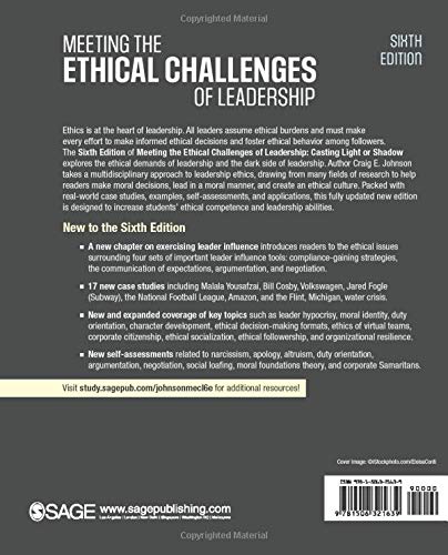 Meeting the Ethical Challenges of Leadership: Casting Light or Shadow