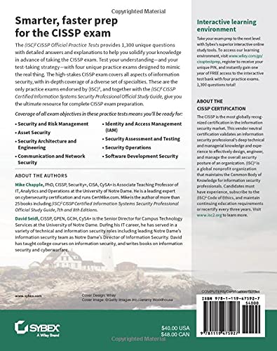 (ISC)2 CISSP Official Practice Tests