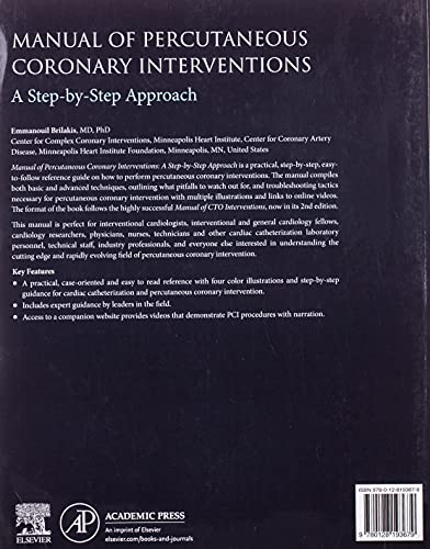 Manual of Percutaneous Coronary Interventions