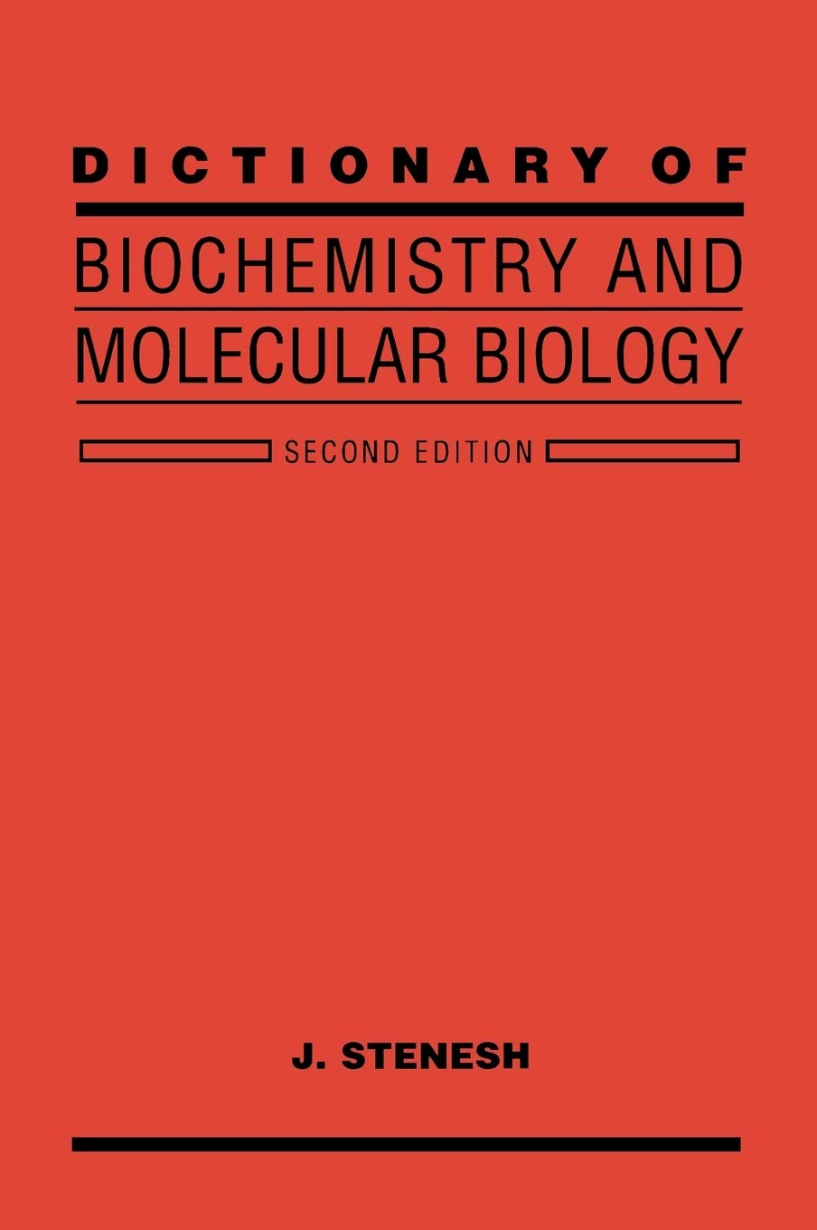 Dictionary of Biochemistry and Molecular Biology, 2nd Edition