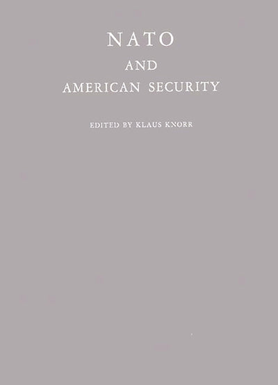 NATO and American Security