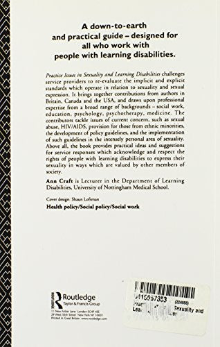 Practice Issues in Sexuality and Learning Disabilities