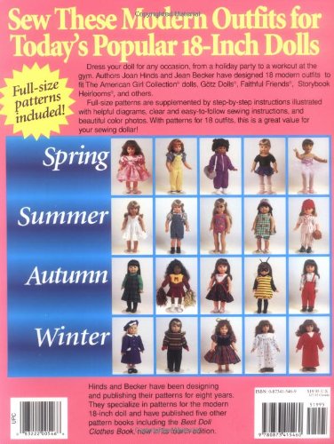 Sew the Essential Wardrobe for 18-Inch Dolls