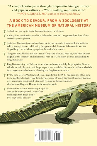 Bite: An Incisive History of Teeth, from Hagfish to Humans — back cover