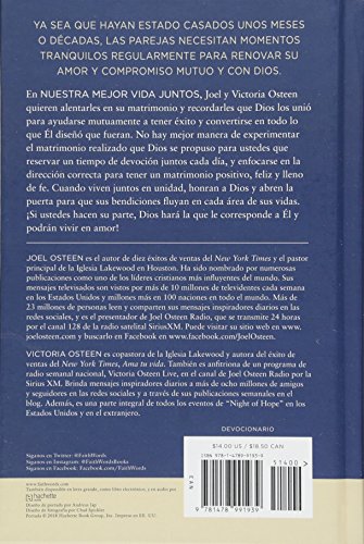 Nuestra mejor vida juntos: Un devocionario para parejas (Spanish Edition)