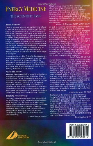 Energy Medicine: The Scientific Basis — back cover