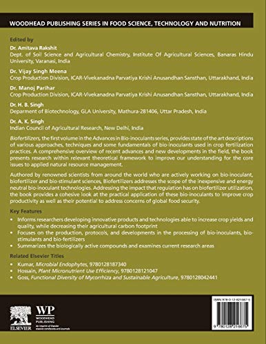 Biofertilizers: Volume 1: Advances in Bio-inoculants (Woodhead Publishing Series in Food Science, Technology and Nutrition)