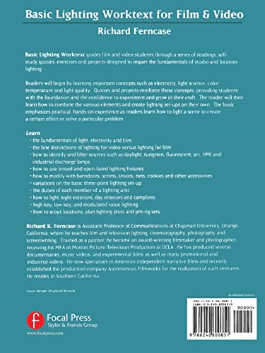 Basic Lighting Worktext for Film and Video