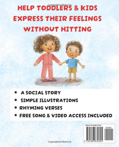 No Hitting Please: A Social Story to Stop Toddlers and Kids from Hitting (Picture Books for Kids)
