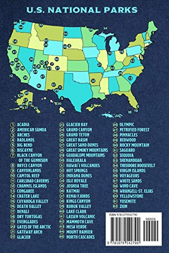 U.S. National Parks Adventure Journal & Passport Stamp Book: National Parks Map, Adventure Log, and Passport Book for Kids, Teens, Adults, and Seniors