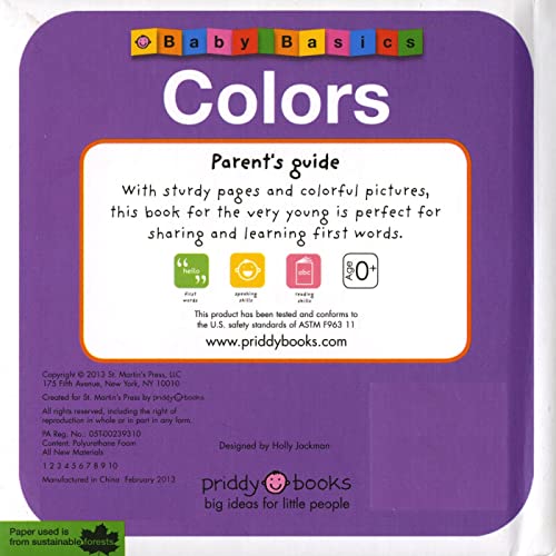Baby Basics Colors