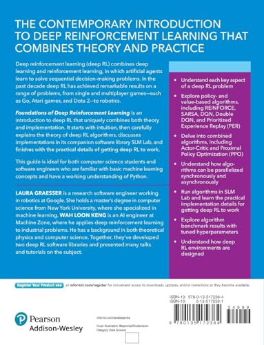 Foundations of Deep Reinforcement Learning: Theory and Practice in Python (Addison-Wesley Data & Analytics Series)